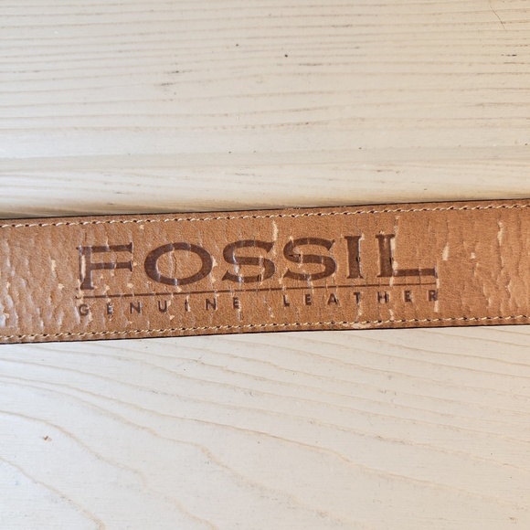 Fossil Men's Leather Belt Sz S - Picture 3 of 6
